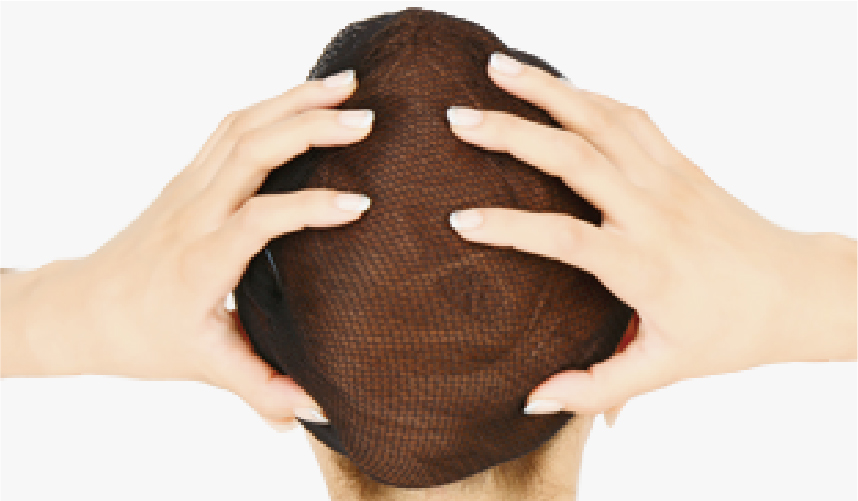 地毛が長い人がコンパクトにまとめる方法　ステップ4