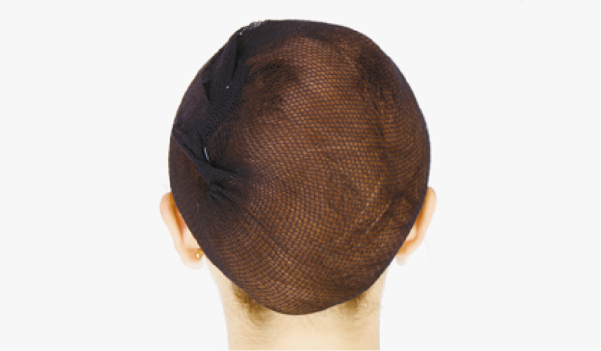 地毛が長い人がコンパクトにまとめる方法　ステップ5