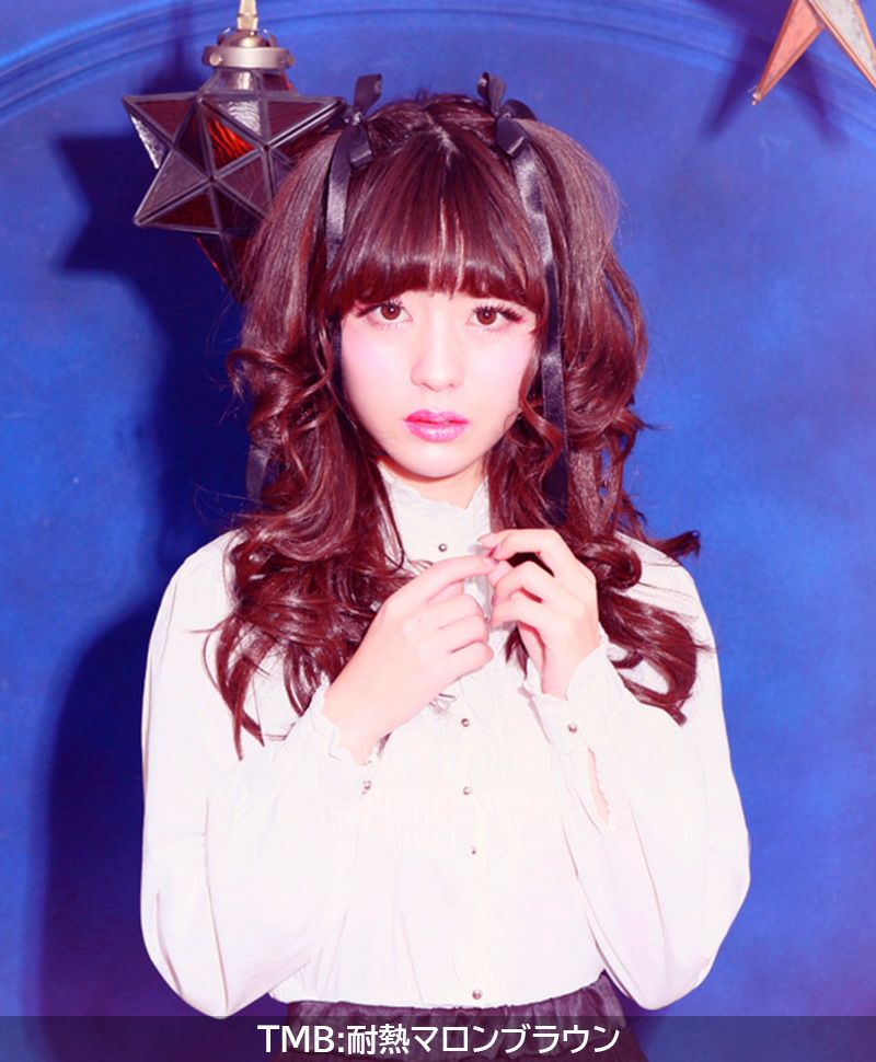 めちゃ楽ボリュームエクステ【リラックスカール】VX-24 モデル着用画像20