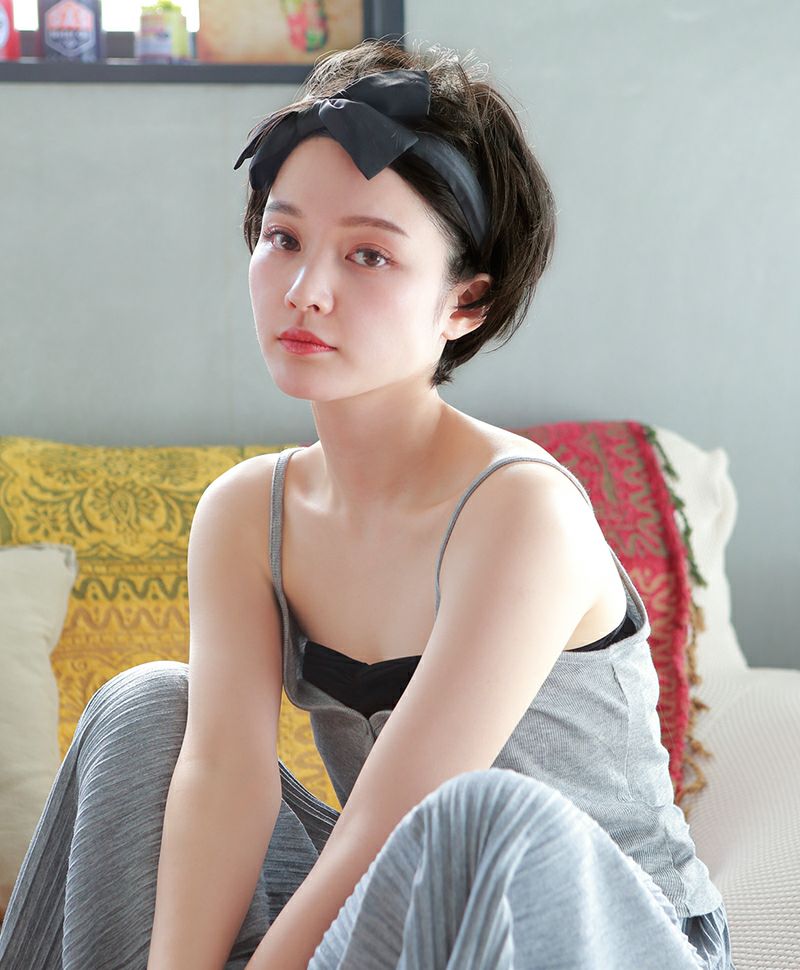 帽子ウィッグ（リラックス）【ショート】品番BO-01耐熱 カラーTCK耐熱ショコラブラック5