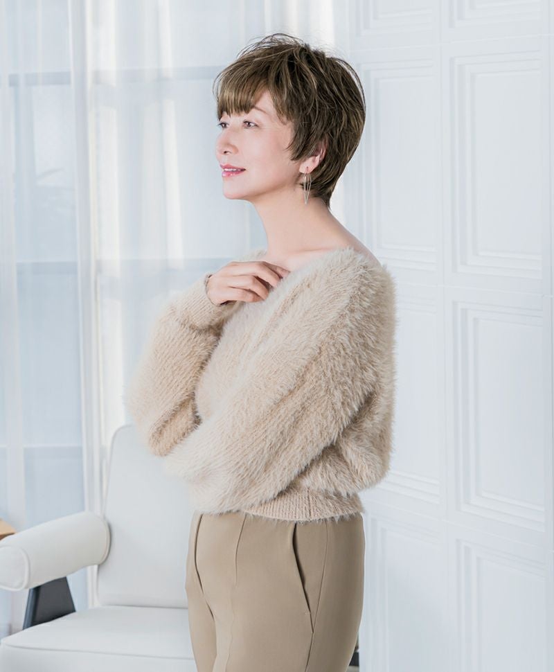 帽子ウィッグ（リラックス）【ショート】品番BO-01耐熱 カラーTCHM耐熱ココアハイメッシュ3