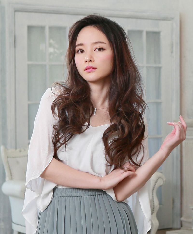 めちゃ楽エクステ【リラックスカール】TX-26　モデル着用画像1