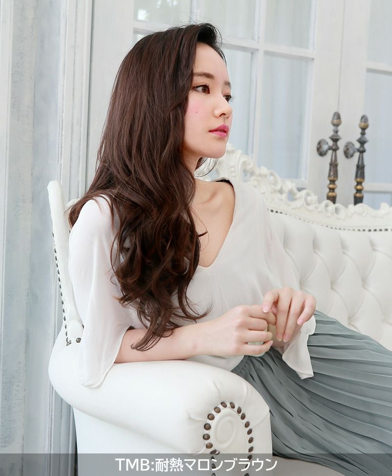 めちゃ楽エクステ【リラックスカール】TX-26　モデル着用画像11