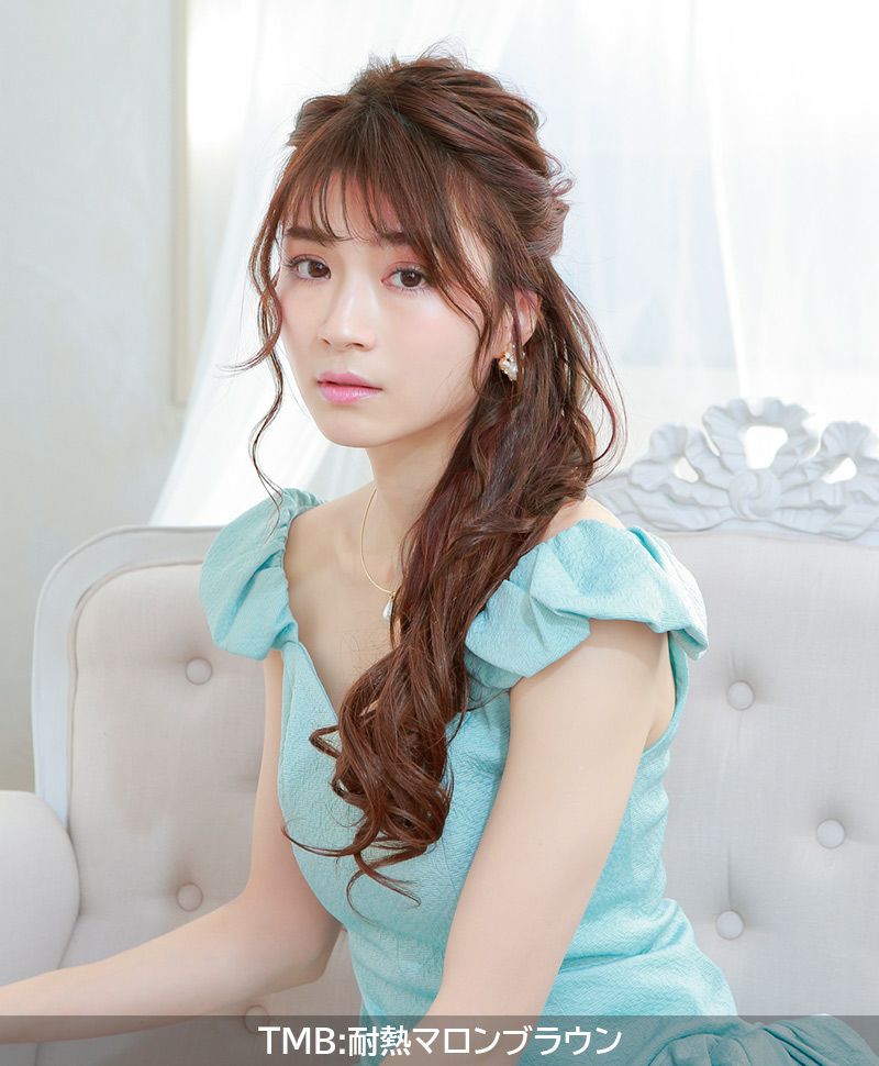 めちゃ楽エクステ【リラックスカール】TX-26　モデル着用画像18