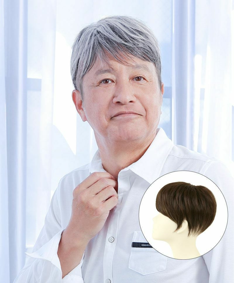 プリシラ 男性用5分ウィッグ ストレートショート GB-21 男性用五分ウィッグ【ストレートショート】GB-21 | ウィッグのプリシラ