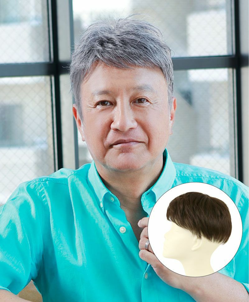 プリシラ 男性用5分ウィッグ レイヤーショート GB-22 男性用五分ウィッグ【レイヤーショート】GB-22 | ウィッグのプリシラ