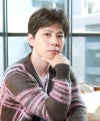 男性用五分ウィッグ【ミディアムショート】 品番GB-24耐熱 着用イメージ4 カラーTDB：耐熱ダークブラウン