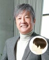 男性用五分ウィッグ【ミディアムショート】 品番GB-24耐熱 着用イメージ11 カラーTDGH：耐熱ダークグレイヘア