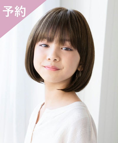 予約商品 帽子ウィッグ(フィット）【ボブ】 品番BO-10耐熱 着用イメージ2 カラー TDB：耐熱ダークブラウン