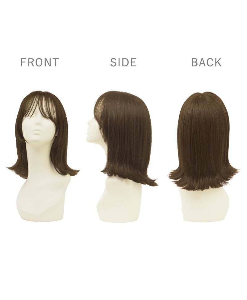 帽子ウィッグ（リラックス）【外ハネボブ】 品番BO-04耐熱 マネキンチャック用前横後