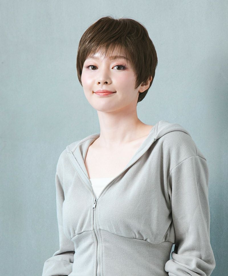 帽子ウィッグ（リラックス）【ベリーショート】品番BO-06耐熱 カラーTDB 耐熱ダークブラウン