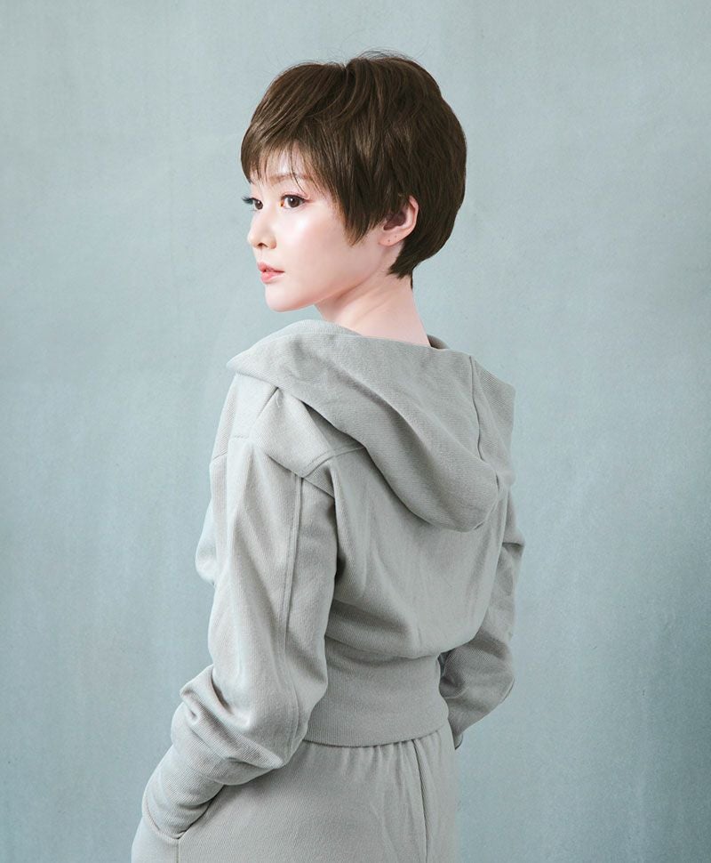 帽子ウィッグ（リラックス）【ベリーショート】品番BO-06耐熱 カラーTDB 耐熱ダークブラウン