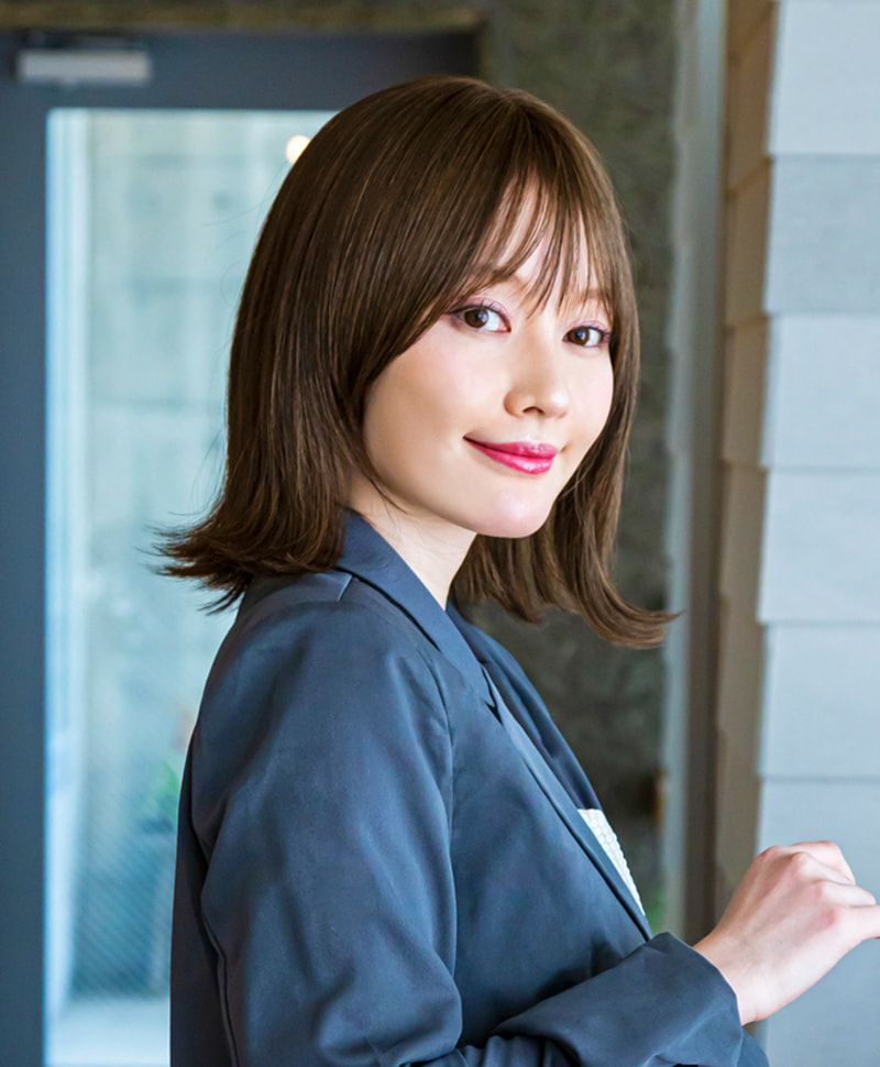 帽子ウィッグ（フィット）【外ハネボブ】 品番BO-13耐熱 カラーTDB 耐熱ダークブラウン