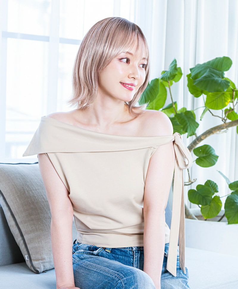 帽子ウィッグ（フィット）【外ハネボブ】 品番BO-13耐熱 カラーTDMT 耐熱ダスティミルクティー