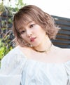 帽子ウィッグ（フィット）【波ウェーブボブ】 品番BO-15 耐熱 カラーTDMT 耐熱ダスティミルクティー
