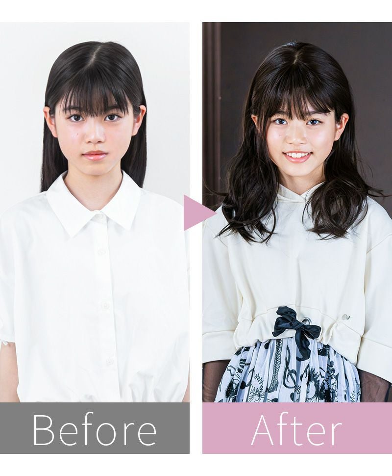 帽子ウィッグ（フィット）【デイジーウェーブミディ】 品番BO-16 耐熱 BEFOREAFTER 1