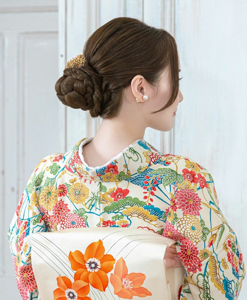 【公式サイト限定】和装クリップ【タイトシニヨン】CP-01 耐熱 カラー TDB:耐熱ダークブラウン