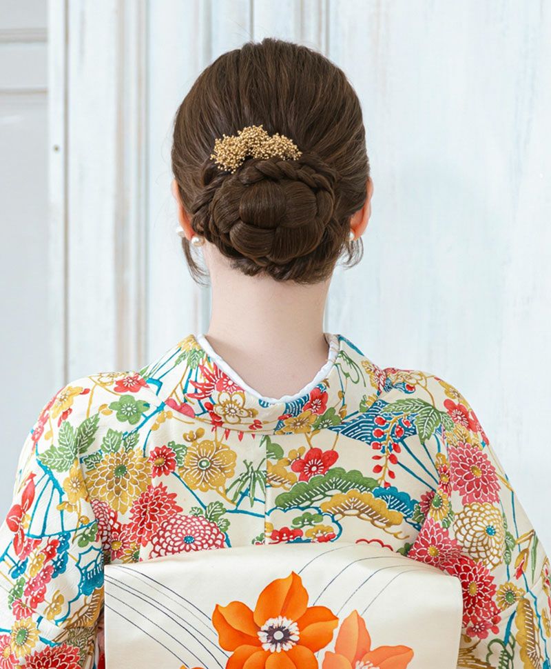 【公式サイト限定】和装クリップ【タイトシニヨン】CP-01 耐熱 カラー TDB:耐熱ダークブラウン