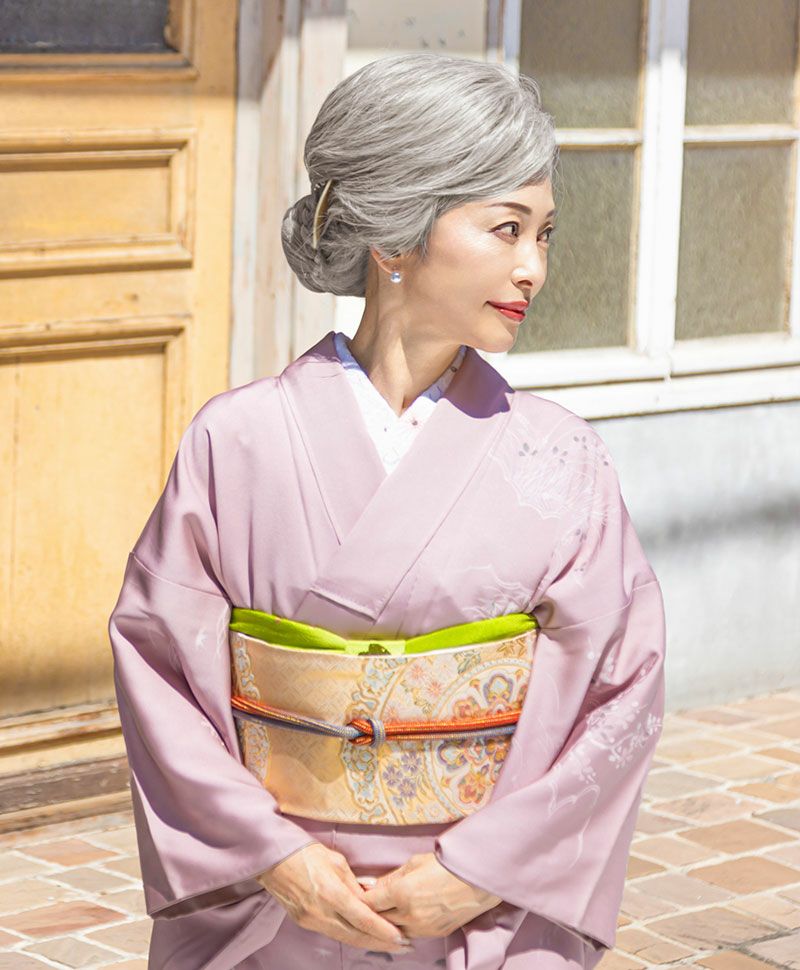 【公式サイト限定】和装クリップ【タイトシニヨン】CP-01 耐熱 カラー TLGH:耐熱ライトグレイヘア