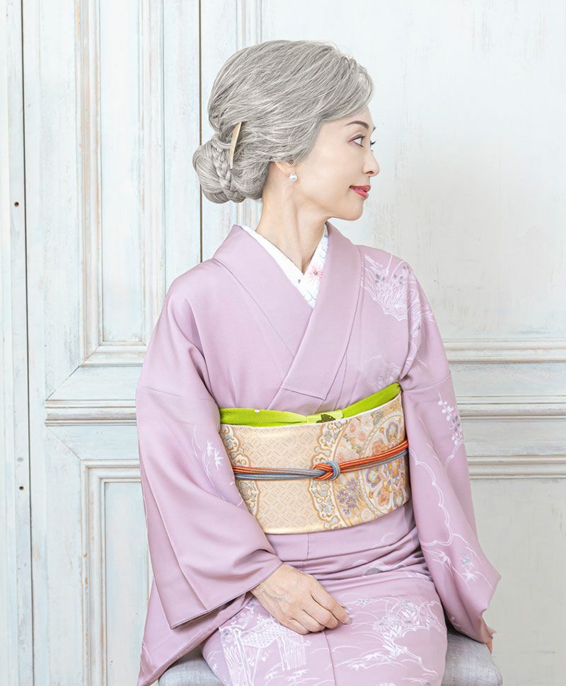 【公式サイト限定】和装クリップ【タイトシニヨン】CP-01 耐熱 カラー TLGH:耐熱ライトグレイヘア