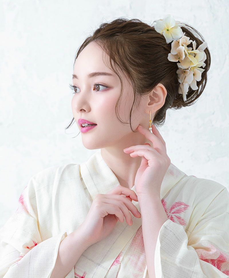 【公式サイト限定】和装クリップ【シンプルワンカール】CP-03 耐熱 カラー TDB:耐熱ダークブラウン