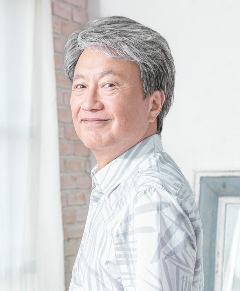 メンズ帽子ウィッグ【リッチショート】BO-100 ZGH