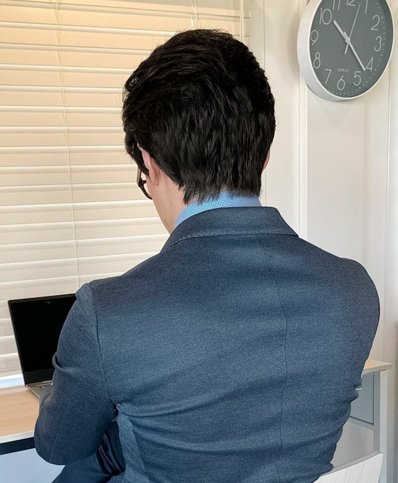 メンズ帽子ウィッグ【リッチショート】BO-100 ZCK