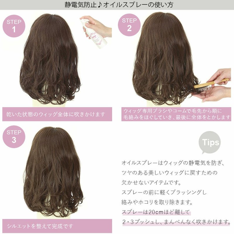 オイルスプレーの使い方