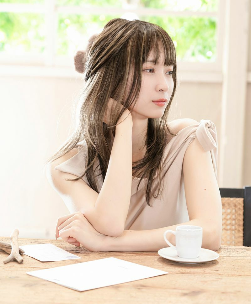 ★プリシラ公式限定★　新たにSサイズが追加！頭の小さなお子さまや、治療などで脱毛し頭囲が小さくなっている方にもおすすめ　LA-006　フルールストレートロング　ZHM:人毛ミックスハイメッシュ