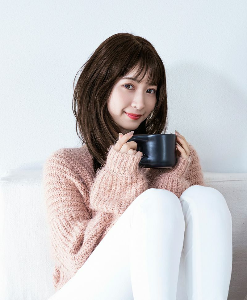 ★プリシラ公式限定★　LA-006　フルールストレートロング　ZNB:人毛ミックスナチュラルブラウン