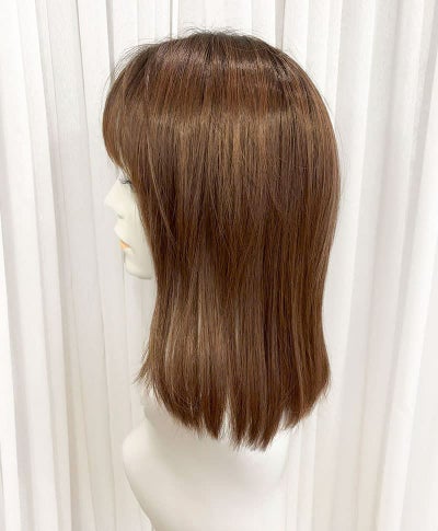 【WEBスペシャル限定一点もの】帽子タイプのオールウィッグ【ボブ】UMEDA-919-GTDM耐熱グラデデイリーマロン【梅田サロンカットウィッグ】