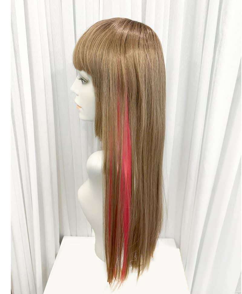 【WEB限定一点もの】マシンメイドグラデーションオールウィッグ【ロング】UMEDA-923-CTSBR耐熱ショコラブラウン（カスタム）【梅田サロンカットウィッグ】