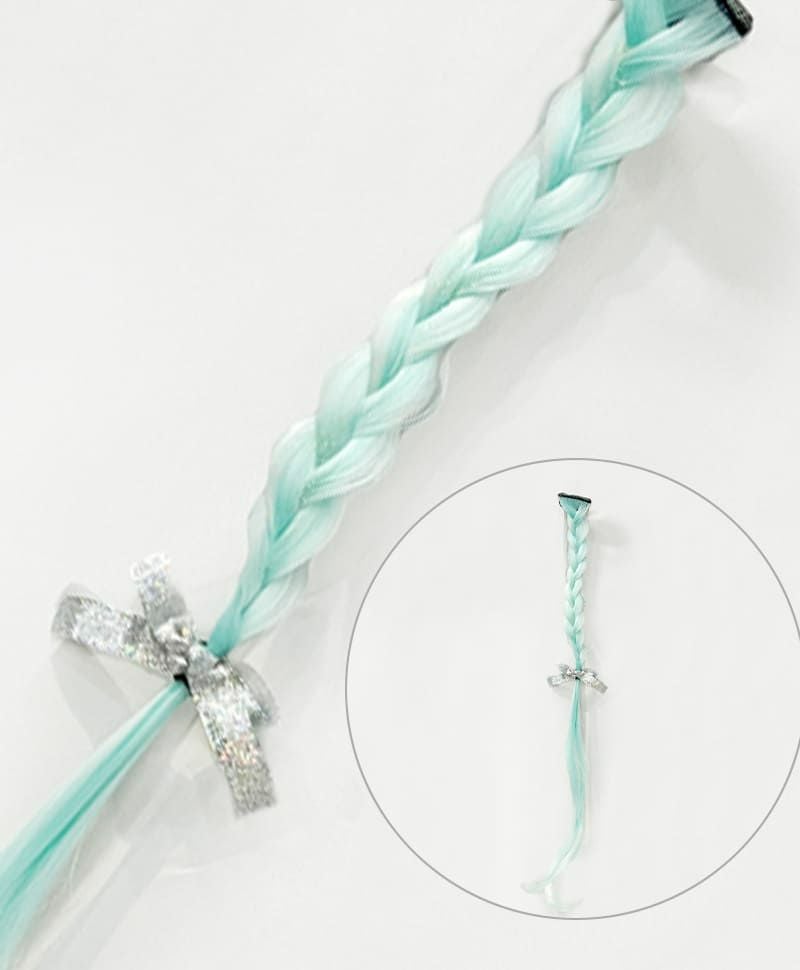 【WEB限定一点もの】【原宿店オリジナルエクステ】ワンタッチみつあみエクステ【ロング】PRIHARA-007-D