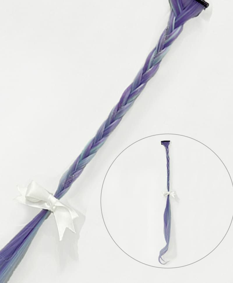 【WEB限定一点もの】【原宿店オリジナルエクステ】ワンタッチみつあみエクステ【ロング】PRIHARA-009-F