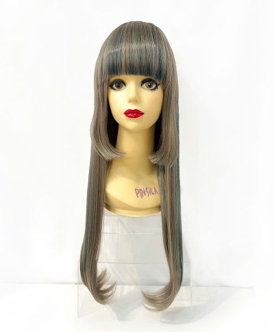 【WEB限定一点もの】【原宿店カットウィッグ】マシンメイドグラデーションオールウィッグ【ロング】PRIHARA-019-CTOG(カスタムアレンジ)