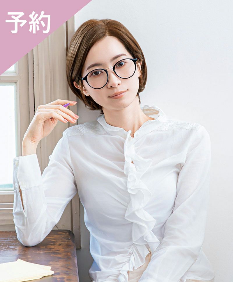 【予約商品】PRISILA Limi手植えオールウィッグ(人毛ミックス)【マノンワンレンボブ】LA-007