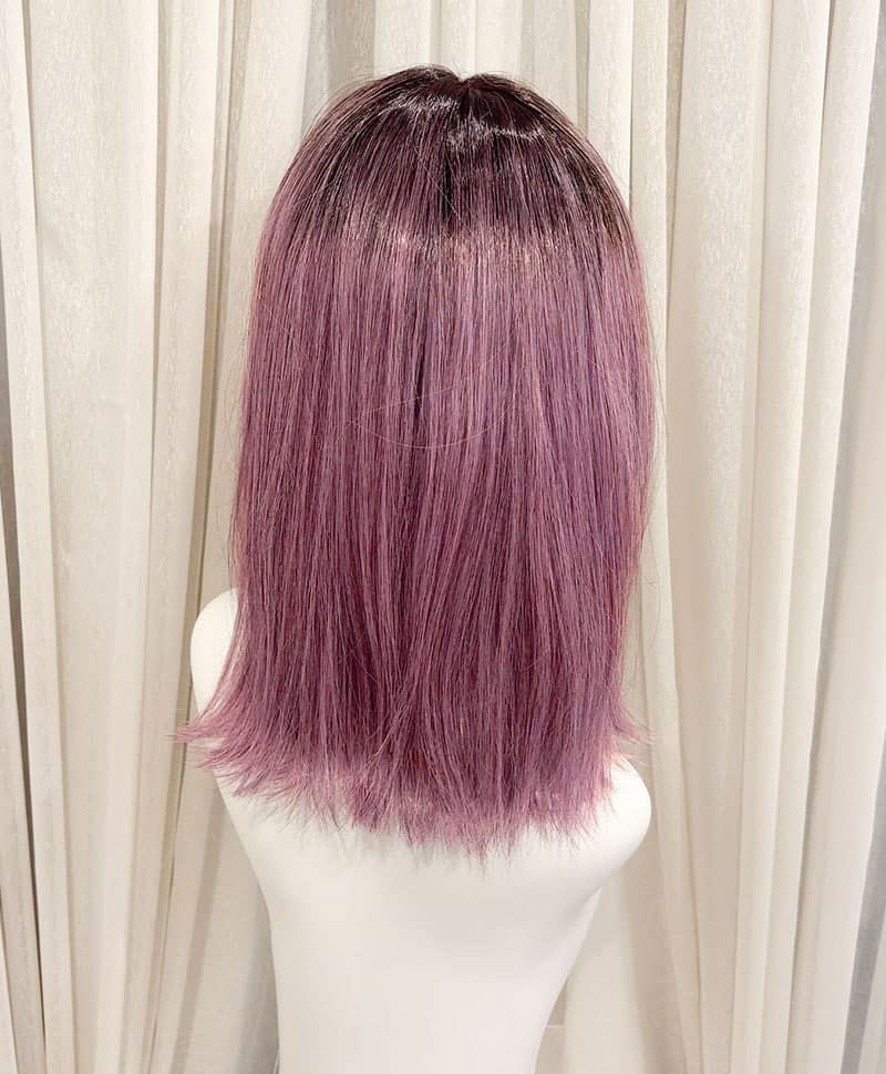  【WEB限定一点もの】マシンメイドグラデーションオールウィッグ【ミディアム】UMEDA-939-CTDP耐熱ダークプラム【梅田サロンカットウィッグ】