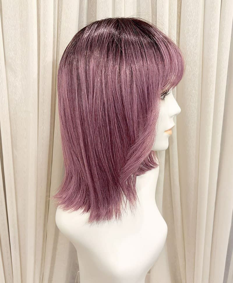  【WEB限定一点もの】マシンメイドグラデーションオールウィッグ【ミディアム】UMEDA-939-CTDP耐熱ダークプラム【梅田サロンカットウィッグ】