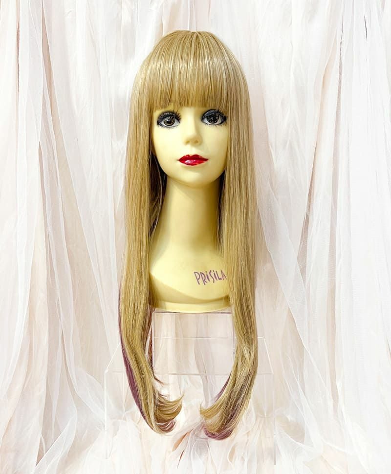  【WEB限定一点もの】【原宿店カットウィッグ】マシンメイドオールウィッグ【ロング】PRIHARA-032-TCM(カスタムアレンジ)
