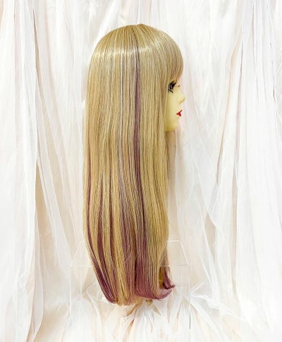  【WEB限定一点もの】【原宿店カットウィッグ】マシンメイドオールウィッグ【ロング】PRIHARA-032-TCM(カスタムアレンジ)
