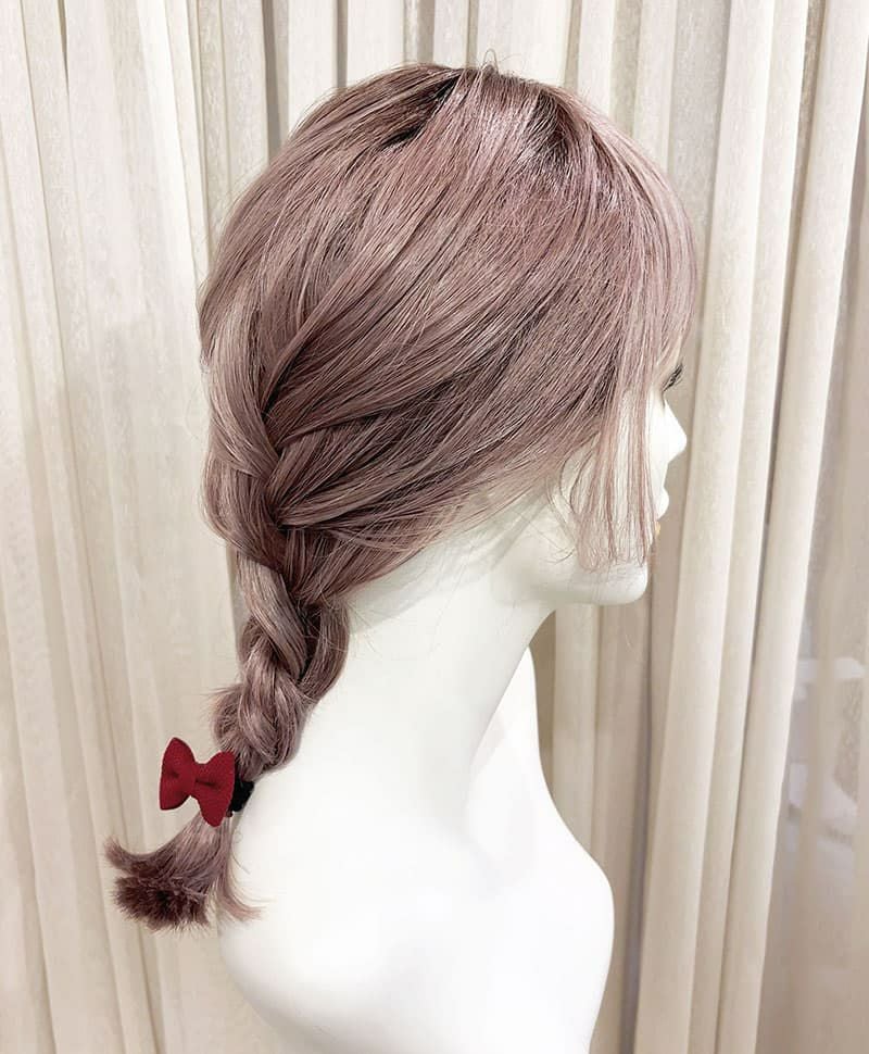  【WEB限定一点もの】マシンメイドグラデーションオールウィッグ【ロング】UMEDA-951-CTGL耐熱グレーラベンダー（アレンジ）【梅田サロンカットウィッグ】