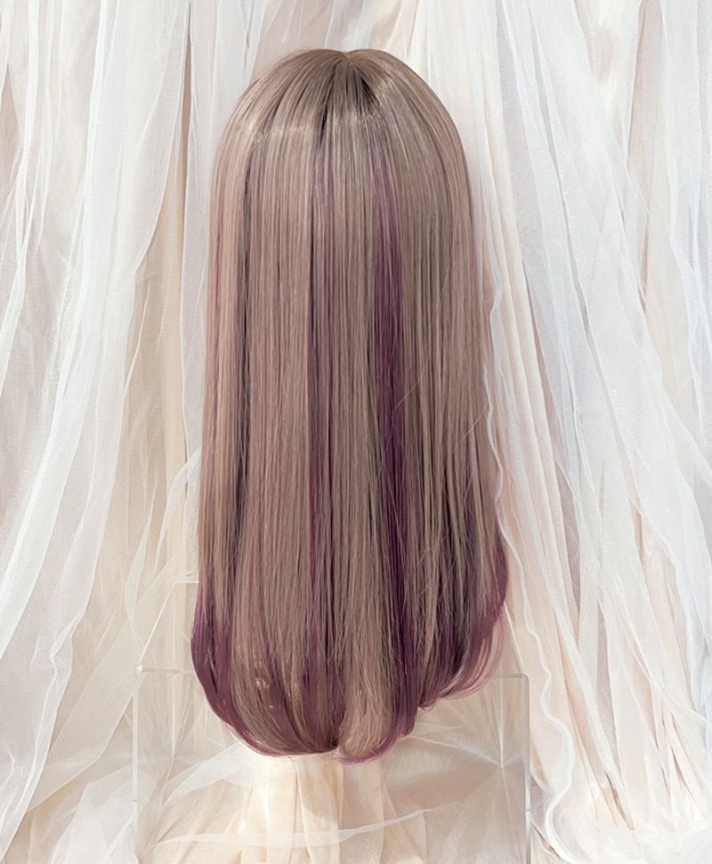 【WEB限定一点もの】【原宿店カットウィッグ】マシンメイドグラデーションオールウィッグ【ミディアム】PRIHARA-034-CTGL(カスタムアレンジ)後