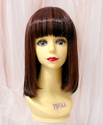 【WEB限定一点もの】【原宿店カットウィッグ】マシンメイドオールウィッグ【ボブ】PRIHARA-041-TRB(カスタムアレンジ)