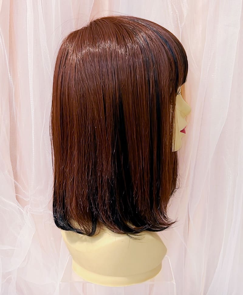 【WEB限定一点もの】【原宿店カットウィッグ】マシンメイドオールウィッグ【ボブ】PRIHARA-041-TRB(カスタムアレンジ)