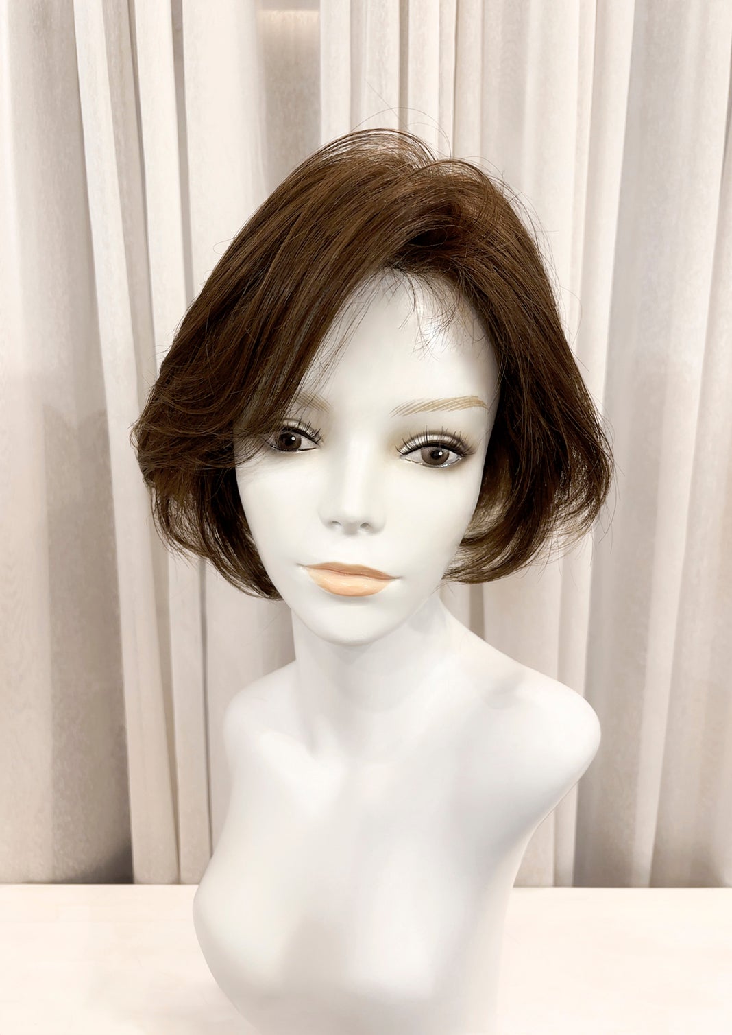 WEB限定一点もの】手植えオールウィッグ【ショート】UMEDA-970-ZMB人毛