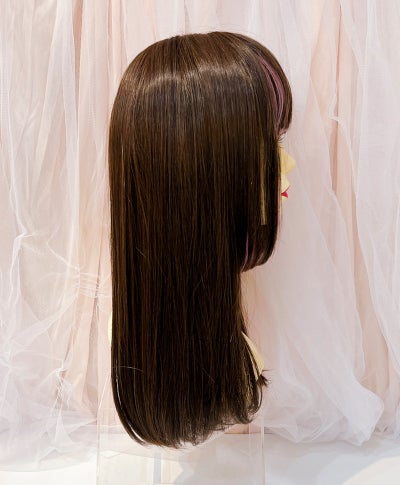  【WEB限定一点もの】【原宿店カットウィッグ】マシンメイドオールウィッグ【ミディアム】PRIHARA-044-TDB(カスタムアレンジ)