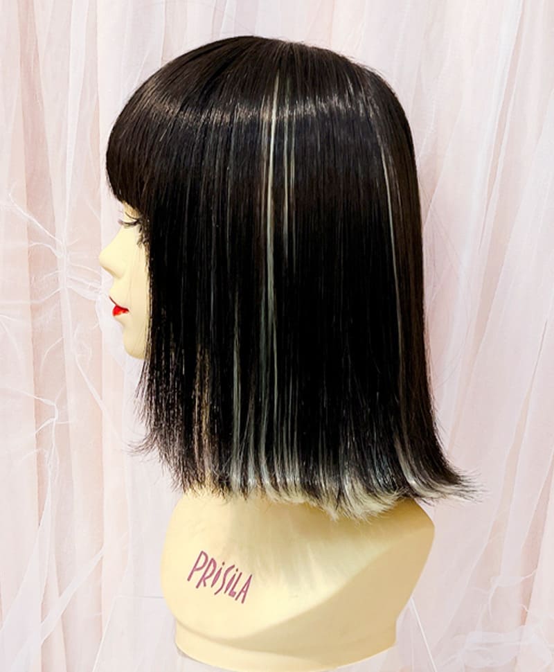  【WEB限定一点もの】【原宿店カットウィッグ】マシンメイドオールウィッグ【ボブ】PRIHARA-047-TCK(カスタムアレンジ)