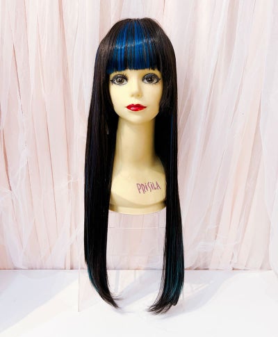 【WEB限定一点もの】【原宿店カットウィッグ】マシンメイドオールウィッグ【ロング】PRIHARA-048-TCK(カスタムアレンジ)