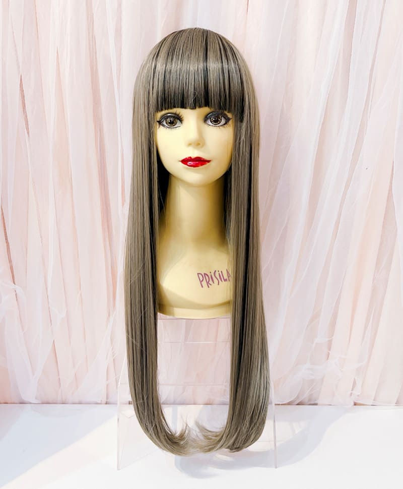  【WEB限定一点もの】【原宿店カットウィッグ】マシンメイドグラデーションオールウィッグ【ロング】PRIHARA-050-CTOG(カスタムアレンジ)
