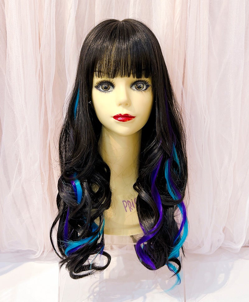 【WEB限定一点もの】【原宿店カットウィッグ】マシンメイドオールウィッグ【ロング】PRIHARA-051-TCK(カスタムアレンジ)
